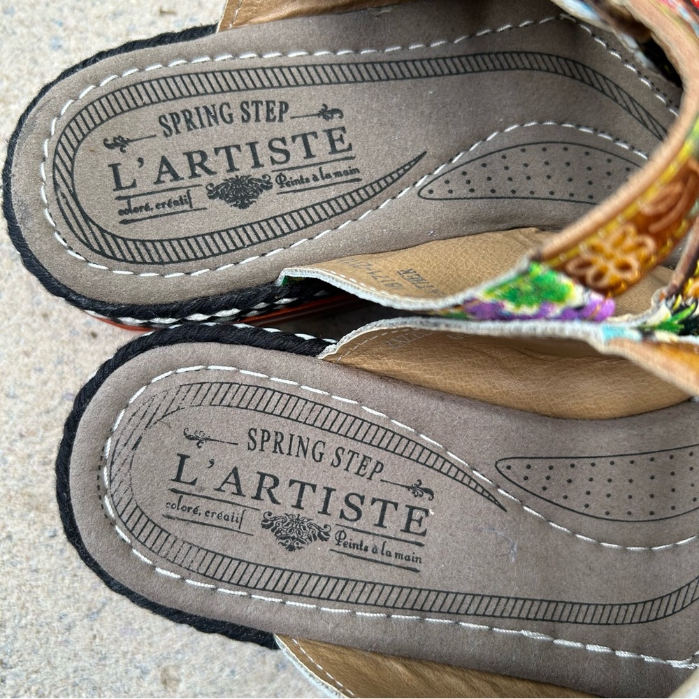 Spring Step L’Artiste Platform Sandals - Picture 12 of 15